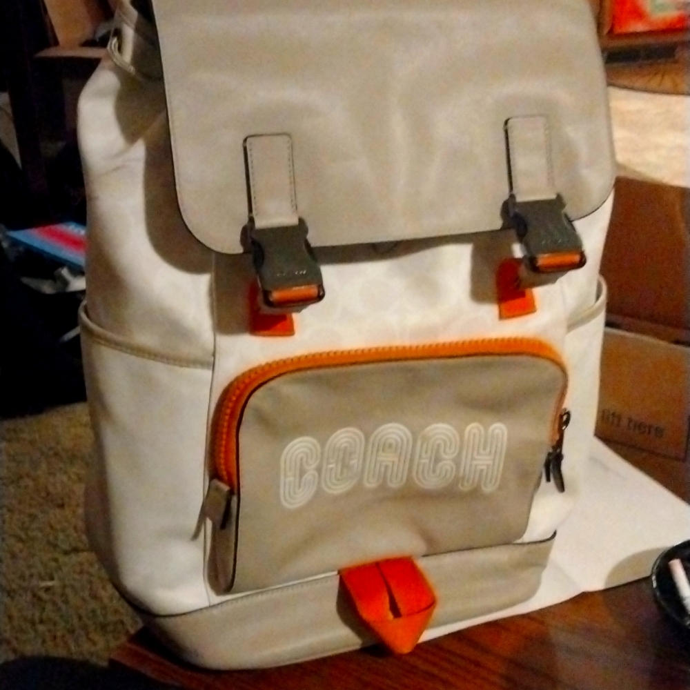 A beautiful coach backpack